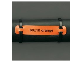 Бирка под два хомута Brady hcm-75x10-b7643-or
