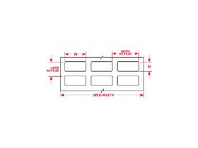 Этикетки Brady THTTL-3-430 / 21x129мм, B-430