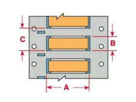 Маркер термоусадочный Brady 3ps-094-2-or-s-2