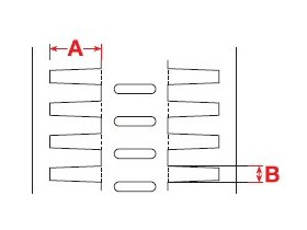 Вставки жесткие Brady жёсткие thtrds-4-7696-yl,в упаковке, 16x4 мм, 10000 шт