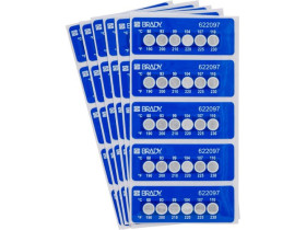 Этикетки Brady этикетка индикатор температур til-6-88c / 190f,в упаковке, 30 шт