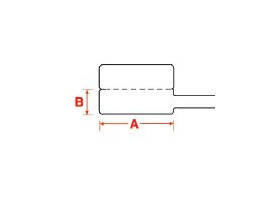 Этикетки Brady PTLFP-01-425 / 30x10мм, B-425