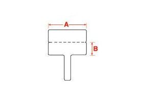 Этикетки Brady PTLFT-01-425 / 30x10мм, B-425