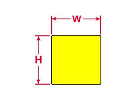 Этикетки Brady PTLEP-07-7593-YL (EPREP), желтые