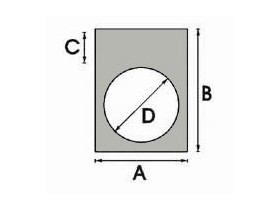 Этикетки Brady PTLEP-05-7593-SV / 30x40мм, B-7593