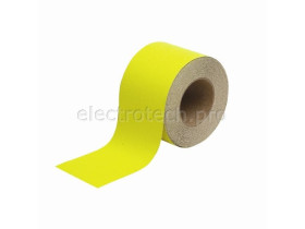 Лента антискольжения Brady anti-skid, желтая, 100x18000 мм, Рулон