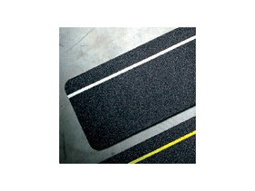 Ленты антискольжения вырубленные накладки Brady, черные, 19x600 мм, 50 шт