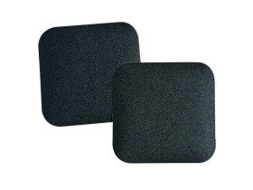 Ленты антискольжения вырубленные накладки Brady, черные, 140x140 мм, 50 шт