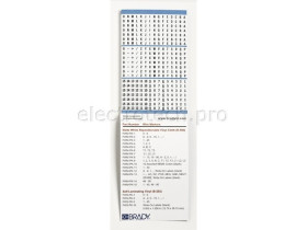 Маркеры кабельные Brady pwm-pk-2