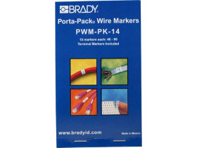 Маркеры кабельные Brady pwm-pk-14