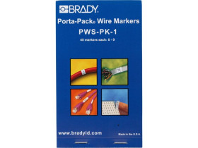 Маркеры кабельные Brady pws-pk-1