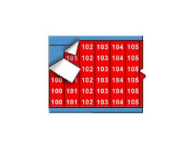 Маркеры кабельные Brady wm-100-124-rd