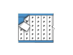 Маркеры кабельные Brady twm-p-cap