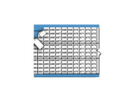 Маркеры кабельные Brady tmm-463-495