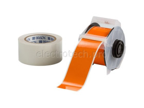 Лента для печати на принтере для globalmark Brady globalmark, ламинат в-634 для покрытия сверху, оранжевая,прозрачная, 57.2x30000 мм, b-483