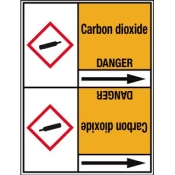 Наклейки на трубы с газом