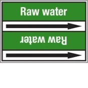 Наклейки на трубы с водой