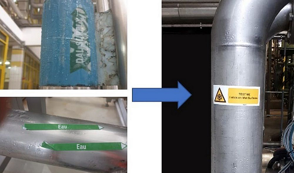 Этикетки Brady на основе материала B-7530